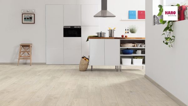 Laminate HARO Oak Sicilia White Aqua 537368