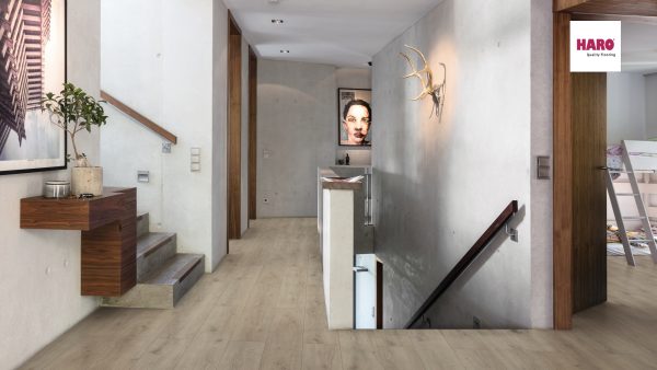 Laminate HARO Oak Veneto Mocca GranVia Aqua 537379