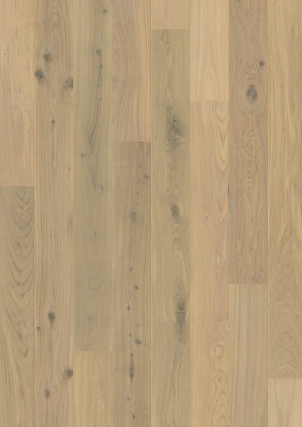 Trīsslāņu parkets Quick-Step Compact Oak cotton white matt COM1451