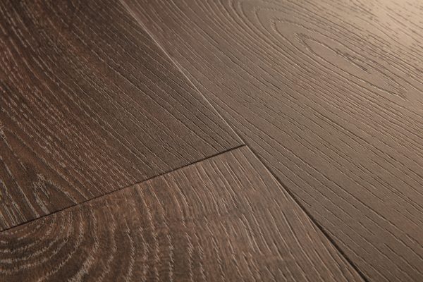 Vinyl flooring Quick-Step Bloom Autumn oak chocolate AVMPU40199