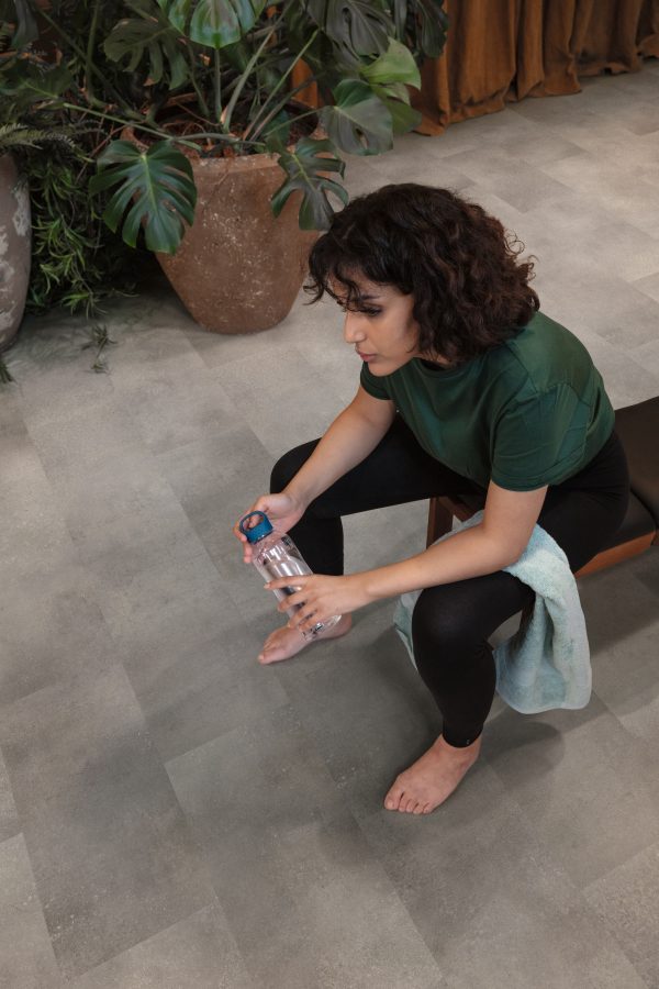 Vinyl flooring Quick-Step Oro Grey Stone AVSTU40234