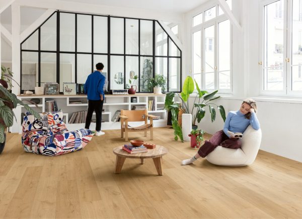 Vinila grīda Quick-Step Bloom Elegant oak natural AVMPU40316