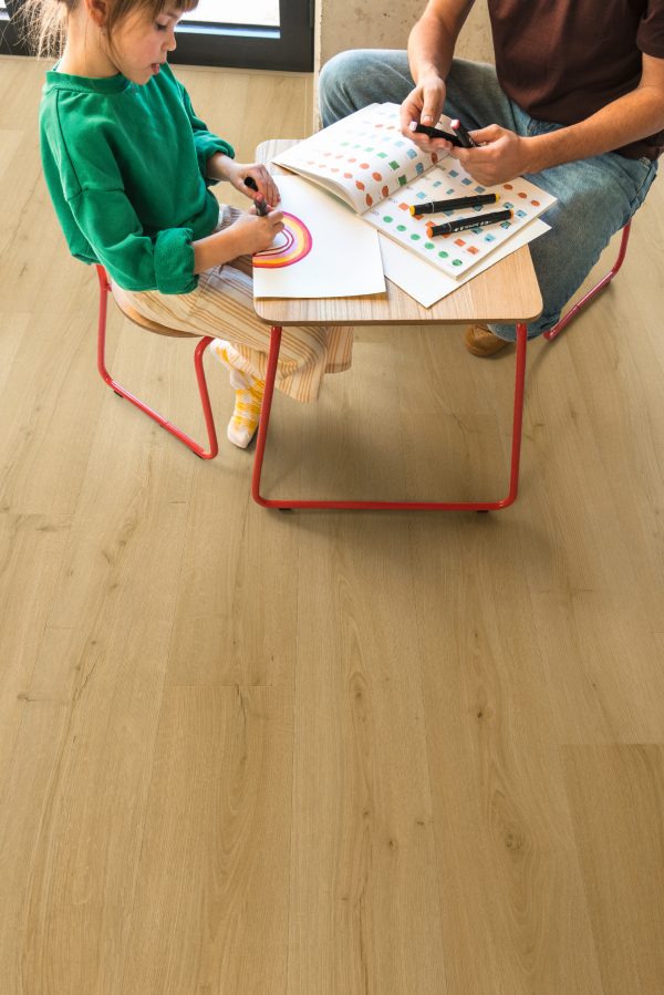 Vinyl floor Quick-Step Bloom Brushed Oak Honey AVMPU40318