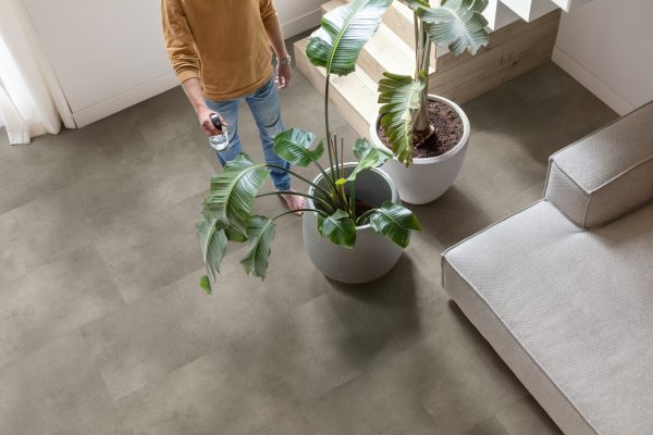 Vinyl flooring Quick-Step Illume Cloudy concrete AVMTU40273