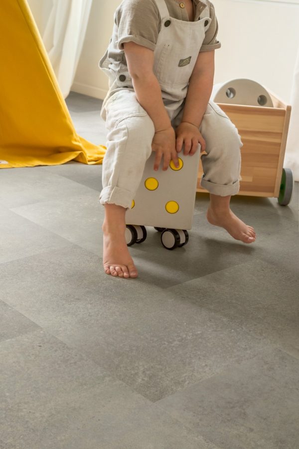 Vinyl flooring Quick-Step Oro Grey Stone AVSTU40234