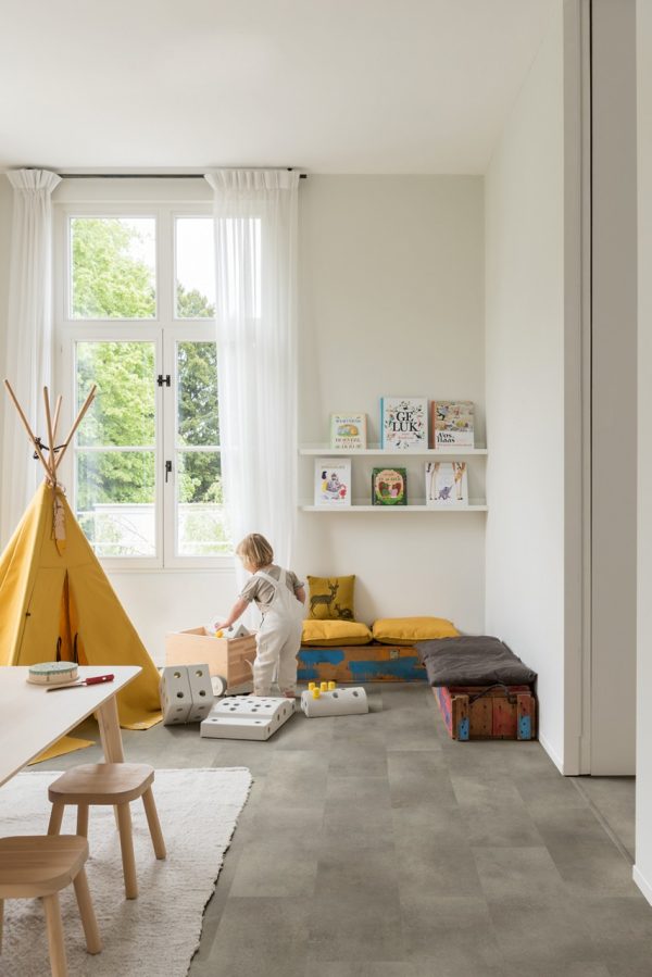 Vinyl flooring Quick-Step Oro Grey Stone AVSTU40234