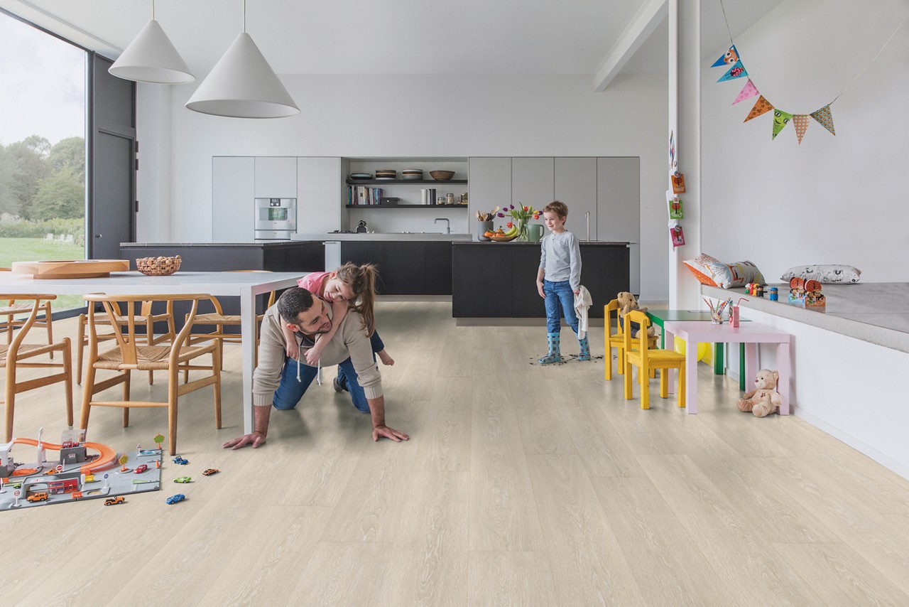 Quick-Step lamināts Majestic Valley Oak Light Beige MJ3554 32. klase